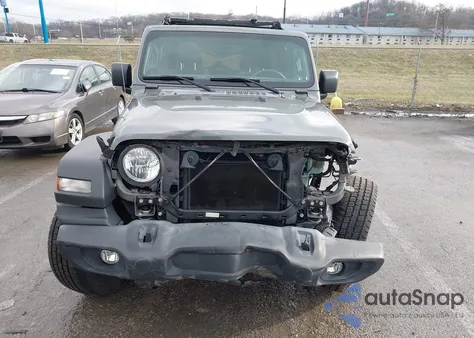 2018 Jeep Wrangler Unlimited Sport S 4X4 from USA, damaged, VIN 1C4HJXDG8JW259530